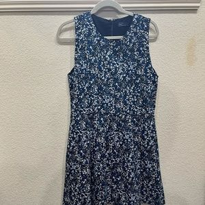 Gap blue floral Size 10 dress